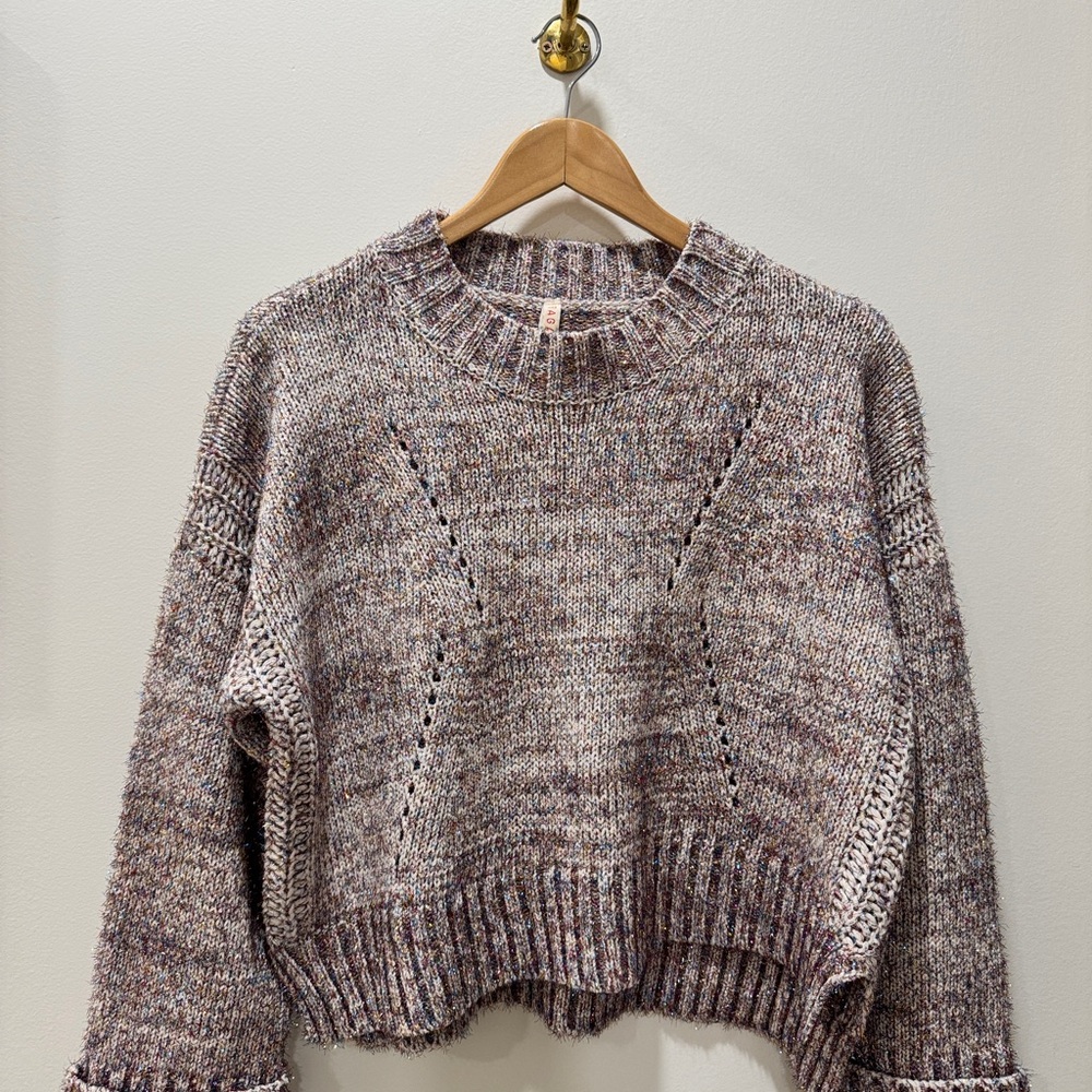 RAGA Multicolor Knit Crew Neck Sweater